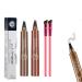 Glowly Secret Glowly Secret Waterproof Natural Eyebrow Pen Glowly Secret Brow Pencil Glowly Secret Waterproof Eyebrow Pen (Red Brown+Dark Brown)