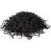 Lordhair Curly Hair Men's Toupee Men 100% Human Hair Hair System for Men Lace with PU Toupee for Men 8x10 inch(20mm) 20mm 8x10inch - Buy Online on GoSupps.com