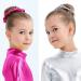 Kepblom 12-Piece Shiny Metallic Scrunchies - Ponytail Holders for Girls - Multi-Color - Pack of 1 - Buy Online on GoSupps.com