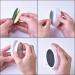 iPobie Foot File Callus Remover - 2 Pieces Stainless Steel Pedicure Tool | Professional Foot Care Oval Egg Shape - Buy Online on GoSupps.com
