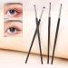 1/4Pcs Fine Horse Hair Eyes Makeup Brushes Eyeshadow Smudge Silkworm Eyelid Make Highlighter Up Lying Tools - Buy Online on GoSupps.com