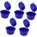 Capsules de Caf R utilisables en Acier Inoxydable 304 Paquet de 5 avec Cuill re Mesurer 50 ml Rose Blue #12 - Buy Online on GoSupps.com