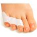 Jinlanshop 4-Piece Silicone Toe Spreader & Separator - Universal Size White Protector for Small Toes | Prevent Overlapping - Buy Online on GoSupps.com