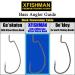 Offset Worm Hooks for Bass Fishing - EWG Wide Gap Bass Hooks for Senko Worms - Black 3/0 Fishing Hooks - Buy Online on GoSupps.com