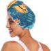 Shark Flower Leaf Hair Towel 2 Pack | Super Absorbent Quick Dry Hair Turbans for Women & Girls - Buy Online on GoSupps.com