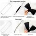 5pcs Hair Bun Maker Set - Magicalmai Perfect Lazy Curler Bun Maker for Women & Girls - Reusable French Deft Twister Tool - Black & White - Buy Online on GoSupps.com