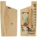 Buy Sauna Thermometer & Hourglass | 15-Minute Sandglass Temperature Indicator | Golden Wood for Sauna Room - International Shipping - Buy Online on GoSupps.com