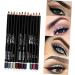 KALLORY Lip Makeup 12 Pcs Colored Eyeliners Eyeliner Pen Makeup Eyeliner Set Lip Line Make up Lip Liner Pencils - Buy Online on GoSupps.com