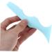 Mikinona 2pcs Silicone Beauty Ruler Blue Mascara Eyeshadow Auxiliary Guard Pads Eyeliner Makeup Bag for - Buy Online on GoSupps.com