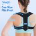 NEWGO Posture Corrector Back Brace - Adjustable Posture Support for Men & Women | Mid & Upper Spine Pain Relief | Breathable Design for Comfort - Buy Online on GoSupps.com
