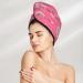 Hair Towel Wrap - Quick-Dry Cartoon Pigs & Hearts Towel Turban | Best Hair Drying Towel for Effortless Styling - Buy Online on GoSupps.com
