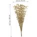 HOMSFOU 3 Bunches Imitation Golden Powder Berry Fake Christmas Picks Christmas Tree Decoration Sparkling Floral Sprays Artificial Berry Twig Stem Autumn Berry Picks Plastic Holly Vase - Buy Online on GoSupps.com