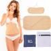 KNFFSAAJL Oil Pack Wrap Kit with Zipper Reusable Organic Oil Wrap with Adjustable Strap Leakproof Oil Pack Compress Soft Oil Neck Pack Portable for Waist Neck - Buy Online on GoSupps.com