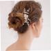 Ipetboom Bridal Headpiece Women Hairpin Bridal Wedding Tiara Wedding Hair Comb Crystal Headpiece Wedding Headpiece Bride Hair Accessories Pearl Bridal Tiara - Buy Online on GoSupps.com
