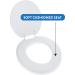 Desert White Round Soft Toilet Seat - Ginsey Home Solutions - Buy Online on GoSupps.com