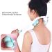 Neck Roller Massager - Hand-Held Manual Shoulder Massager with 4 Balls for Pain Relief & Fatigue Reduction - Dual Pressure Point Cervical Massager (Sky Blue) | Shop Internationally - Buy Online on GoSupps.com