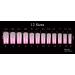 BABALAL Pink French Tip Press-On False Nails - Square Glossy Squoval Design for Women and Girls - Buy Online on GoSupps.com