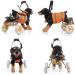 Lightweight Pet Rehabilitation Cart Two Wheels Dog Wheelchair Adjustable Animal Exercise Wheels for Handicapped Hind Legs Veterinarian Approved Easy Assemble - Buy Online on GoSupps.com