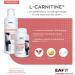 EAFIT Slimming - L-Carnitine DRINK - Powerful Fat Burner - Weight Loss - Energy Booster - Improves Sports Performance - Vitamin B6 - Choline - Peach Flavor - Before Sport - 500 ml - Buy Online on GoSupps.com