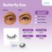 Buy Butterfly Kiss Reusable Magnetic Lashes - 60 Wears Korean Silk Cruelty Free Vegan All-Day Hold 10 Magnets - Buy Online on GoSupps.com