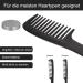 Professional 5-Piece Hair Comb Set - Antistatic Barber Combs for Men & Women - Perfect for Hair Styling & Grooming - Buy Online on GoSupps.com