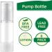 TOUREAL 30ML Airless Pump Dispenser - 8 Pack Empty Travel Bottles for Cosmetics & Creams - Ideal Plastic Containers for eCommerce - Buy Online on GoSupps.com