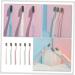 Plafope 6-Pack Manual Toothbrushes for Adults - Stiff Brush for Superior Tooth Cleaning & Oral Hygiene - Buy Online on GoSupps.com