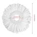 Mop Replacement Head Universal Refill 360 Spinning Microfiber Super Absorbing Water Household Accessories for Hardwood Floors|Wet & Dry Cleaning System(White) - Buy Online on GoSupps.com