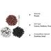 210PCS Nail Drill Sanding Bands with Bit 80/120/180 Grit | Nail Art Sanding Bands in 3 Colors | Manicure and Pedicure Tool Set - Buy Online on GoSupps.com