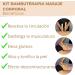 Bambut Therapy Set - 6-Part Body & Face Massage Kit | Ideal for Molotherapy | Aesthetic Maderotherapy from Spain - Buy Online on GoSupps.com