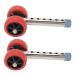 Walker Wheels Walker Wheels Kit Replacement Walker Wheels Walker Wheels Replac R Walker Wheels Replacement Kit Heavy Duty Universal Stainless Steel 6 Levels Height Walker Wheels