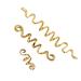 Buy Bantre 6-Piece Spiral Hair Needles & Clips - Gold Metal Braids 3 Sizes - International Shipping Available - Buy Online on GoSupps.com