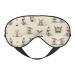 Rabbit Background Eye mask Soft Elastic and Adjustable Nighttime Comfort Sleeping mask Suitable for Both Men and Women