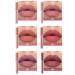 Fasurid 6Pcs Liquid Matte Lipstick Set | Long-Lasting & Waterproof Velvet Lip Gloss Kit for Women | Perfect Lip Makeup Gift for Girls & Mothers - Buy Online on GoSupps.com