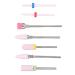 Professional Ceramic Nail Drill Grinding Head Suit for Hard Gel & Acrylic Nail Art 6 Pieces - Buy Online on GoSupps.com
