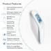 Beurer 3-in-1 Digital Thermometer - Non-Contact Infrared Thermometer w/Memory Slots - Large Display w/Fever Alarm High Accuracy Forehead Thermometer for Adults and Kids (Forehead) - Buy Online on GoSupps.com