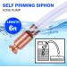 Sukudon Self-Priming Hose Siphon Pump for Gas/Gasoline/Fuel Water - Transfer Pumping Pipe for Easy Automatic Shaker Siphon - Buy Online on GoSupps.com