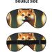 Double-Sided Shiba Inu Eye Mask | Cute Funny Sleep Shade Cover for Ultimate Comfort - Unisex Night Sleeping Mask - Buy Online on GoSupps.com