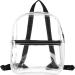 Keepcross Small Clear Stadium Backpack - Stadium Approved Mini Bag for Women, Black - Buy Online on GoSupps.com