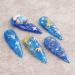 In Wheel Jewelry DIY Decoation Rivet Hollow Seaside Shell Nails Art Studs Gold Silver 3D Metal Decor(YS02) - Buy Online on GoSupps.com