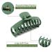 SYGY 6PCS Large Hair Claw Clips for Women - Nonslip Matte Strong Hold Banana Clips for Thick/Thin Hair - Fashion Jumbo Jaw Clips in 6 Colors - Buy Online on GoSupps.com