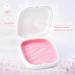 Gaboolo Retainer Case Slim Aligner Case with Vent Holes Removable Inner Tray Silicone for Easy Cleaning (1Pack White Pink) - Buy Online on GoSupps.com
