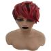 Kashyk Women's Short Curly Red Wig | Heat-Resistant Everyday Ponytail Wig - Buy Online on GoSupps.com