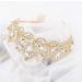 Didder Crystal Princess Crown Wedding Tiara - Gold for Women - Buy Online on GoSupps.com