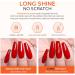 Modelones Matte Gel Top Coat Set - No Wipe, Soak Off Varnish 3x10ml - High Gloss Shiny & Matte Effects - LED Lamp Required - Nail Polish Base & Top Coat - Buy Online on GoSupps.com