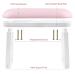 Kalolary Professional Leather Nail Arm Rest for Manicures - Pink - Buy Online on GoSupps.com