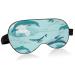 Sleep Mask Light Blocking Jumping Dolphins Whales Eye Mask for Sleeping with Adjustable Strap Sea Waves Soft Lightweight Eye Cover Blindfold for Men Women Work Travel Naps