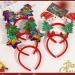 xbiez Mistletoe Headband for Christmas Head Boppers Headwear Hair Hoop for Halloween Christmas Headpiece Party Supplies Magenta - Buy Online on GoSupps.com