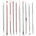 Acne Needle Stainless Steel Comedone Acne Blackhead Remover Needles Pimple Blemish Black Dots Skin Face Care Tools Clip Spoon Kit (Color : Peach) - Buy Online on GoSupps.com