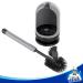 MR.SIGA Toilet Bowl Brush and Holder - Non-Scratch TPR Bristles - Under-Rim Brush Head - Gray & Black - 1 Pack - Buy Online on GoSupps.com